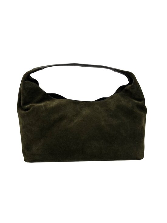 Madewell Handbags - Madewell the Mylie Green Suede Shoulder Bag